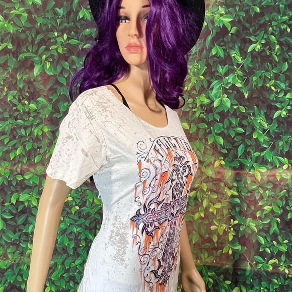 Affliction Women’s T-Shirt - Picture 11 of 12